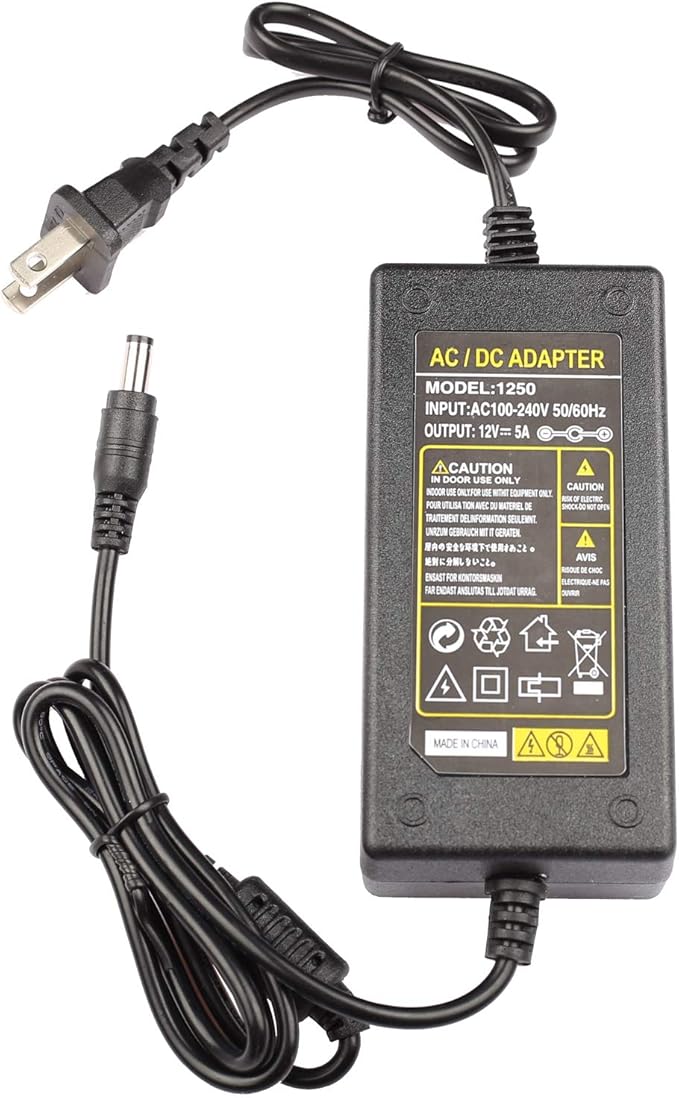 12V 5A Power Adapter Supply for EX-CSB1