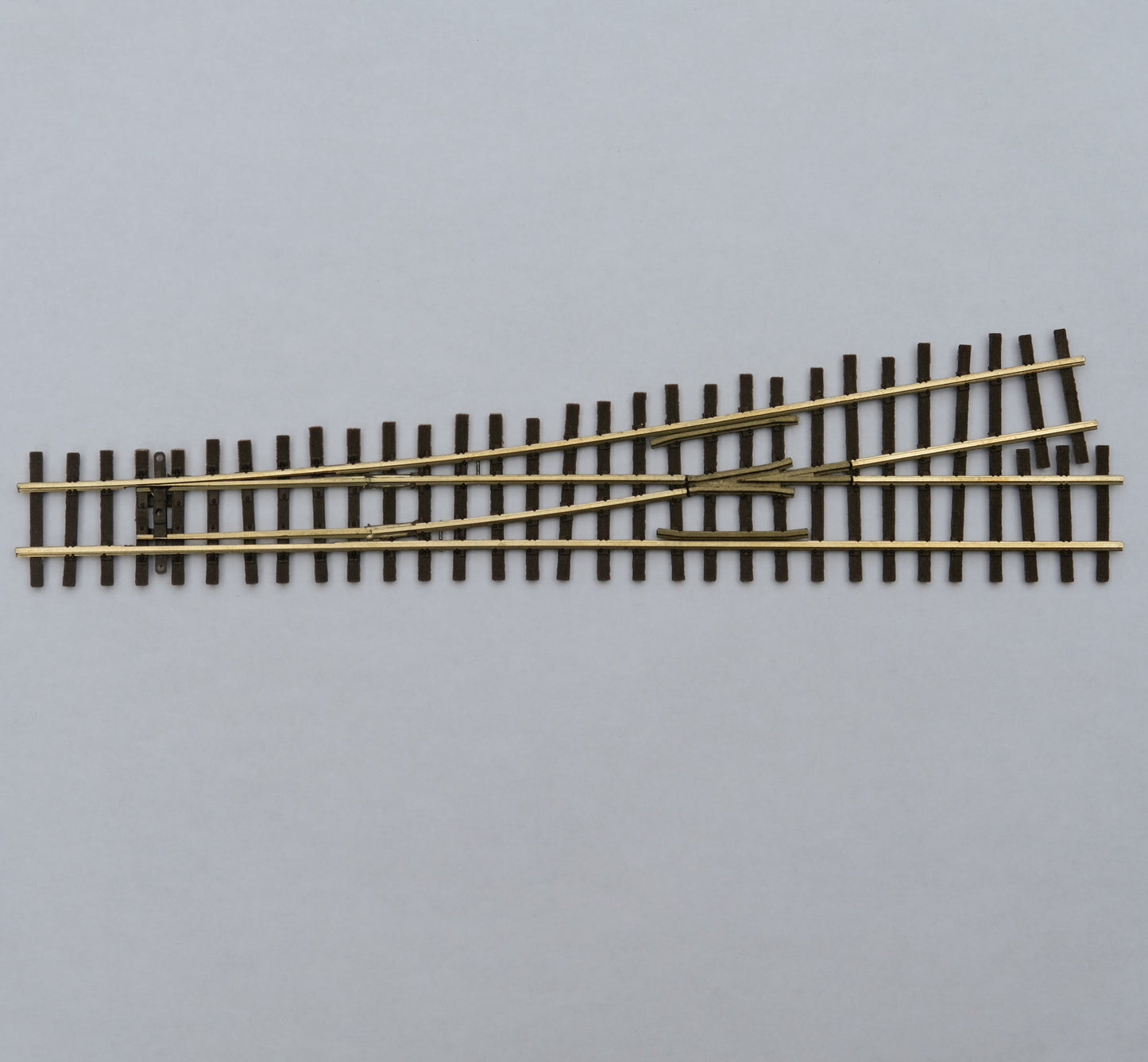 MEC 15-106 HOn3 Turnout C70 #6 left-hand