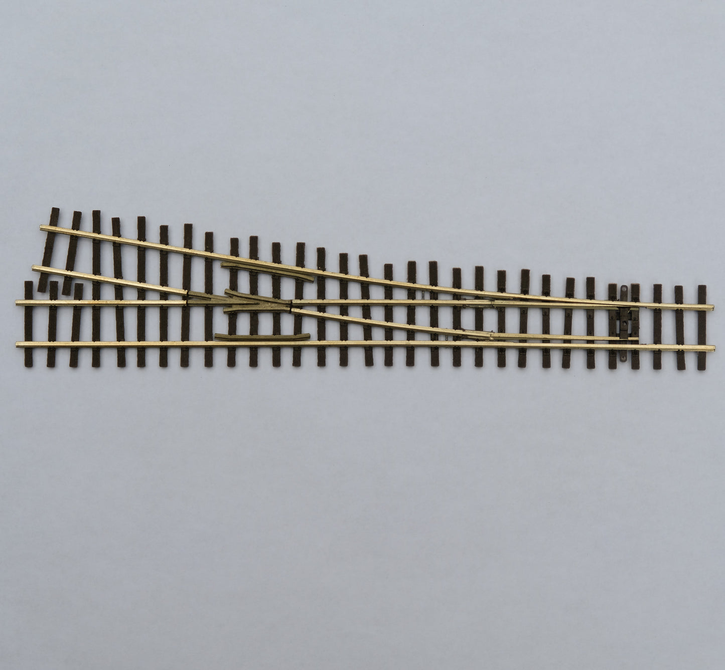 MEC 15-105 HOn3 Turnout C70 #6 right-hand