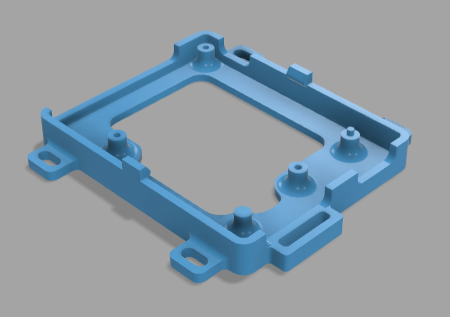 Extra grey plastic carrier plate (sled) for EX-CSB1 Express Command Station