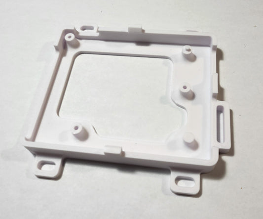 White plastic carrier plate (sled) for EX-CSB1 Express Command Station