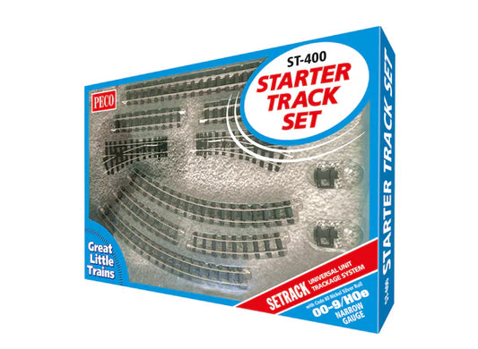 PECO ST-400 Starter Track Set - OO-9/HOe Gauge